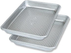 USA Pan Bakeware Mini Sheet Baking Pan Warp Resistant by USAPan