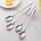 DEHOV 7.5 Inches Stainless Steel Iced Tea Spoons, Ice Cream, Long Handle Iced - Image 7