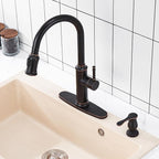 GAGALIFE Kitchen Sink Soap Dispenser Oil Rubbed Bronze, Built in Soap Dispenser - Image 8