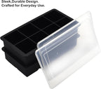 Bangp Large Ice Cube Tray for Whiskey, 2 Pack Stackable Big Ice Cube Molds Make - Image 3
