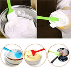 Silicone Spatulas Set, Rubber Spoon Spatula Heat Resistant Spoonula One Piece - Image 4