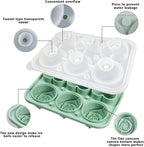 Rose Ice Cube Mold, Heart Shapes Ice Cube Tray, Silicone Ice Mold Fun Shapes - Image 3