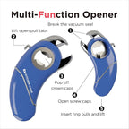 Kitchen Mama Epic One Multifunction Opener: Magnetic Bottle Opener, Beer Soda - Image 2