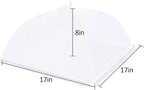 4 Pack Mesh Food Covers 17 inch, Large and Tall Food Covers, Pop-Up Mesh Food - Image 2