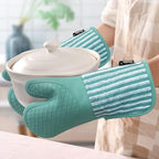 Alselo Silicone Oven Mitts Heat Resistant 932℉ - Image 4
