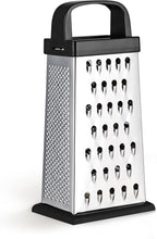 Cheese Grater, 8 IN Size 4-Sided Stainless Steel Grater, Food Shredder by Kaishun