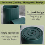 HOMQUEN 360° Rotating Utensil Holder, 6.3''+4.7'' Plastic Kitchen Utensil Holder - Image 8