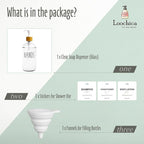 LOOCHICA Clear Glass Soap Bottle - Image 2