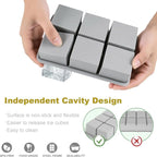 Large Ice Cube Trays for Whiskey, silicone ice cube trays - Image 3