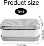 Cheese Grater With Container Box, Grater Cheese Shredder, 2 In1 Fruit Vegetable - Image 2
