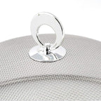 Ochine Stainless Steel Mesh Dome Food Cover Round Splatter Cover Screen Food - Image 5