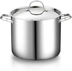 Cooks Standard 18/10 Stainless Steel Stockpot 12-Quart, Classic Deep Cooking by CooksStandard
