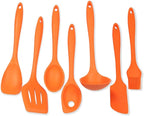 Chef Craft 7 Piece Silicone Kitchen Tool and Utensil Set by ChefCraft