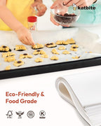 Katbite 16x24 inch Heavy Duty Parchment Paper Sheets, Frying Steaming, Full - Image 4