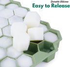 2 Pack Small Silicone Ice Cube Trays - Image 5