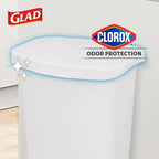 Glad 13 Gallon Trash Can | Plastic Kitchen Waste Bin - Image 3