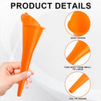 Long-Neck Oil Funnel for Automotive – Multi-Function Plastic Funnel for Oil - Image 3