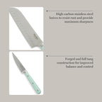 MARTHA STEWART Eastwalk 14 Piece High Carbon Stainless Steel Cutlery Knife - Image 4