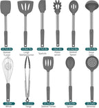 Silicone Kitchen Cooking Utensils Set - Image 2