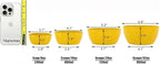4-Piece Classic Plastic Prep Bowls - Image 2