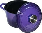 Flavehc Dutch Oven Pot with Lid 2.8 qt Cast Iron Dutch Oven - Image 5