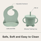 Silicone Baby Feeding Set | Baby Led Weaning Supplies Includes Suction Bowls - Image 5