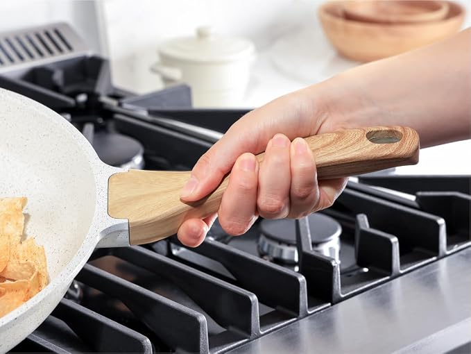 SENSARTE Nonstick Ceramic Frying Pan Skillet, 8-Inch Omelet Pan, Healthy Non - Image 8