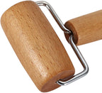 Small Rolling Pin, Pizza Dough Roller, Non Stick Wood Pastry Roller, Kitchen - Image 5
