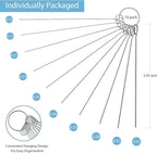 Lumkew Multiplesize Shower Head Cleaner Tool, Shower Head Cleaning Brushes - Image 8