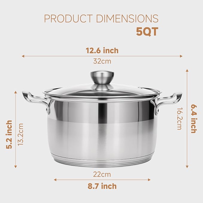 Ohtomber 5 Quart Dutch Pot - Image 2