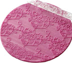 Acrylic Rolling Pin with 28 Patterns, Lightweight 6.3x0.4 Inch Textured Design - Image 3