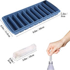 LessMo 2 PCS Ice Cube Tray, Long Ice Stick Tray Silicone - Image 3
