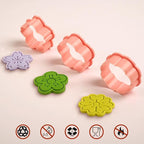 8 Pack Flower Cookie Cutters, 3D Cookie Cutter - Image 2