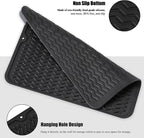 Silicone Dish Drying Mat, Non-Slip Easy Clean Sink Mat Large Heat-resistant - Image 4