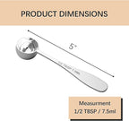 2PCS 1/2tbsp Single Measuring Spoon, Stainless Steel Individual Teaspoon - Image 2