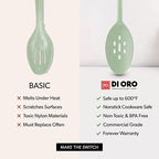 DI ORO Silicone Spoons for Cooking - Image 7