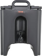 VEVOR Insulated Beverage Dispenser, 10 Gallon, Food-grade LL9450UP Hot and Cold - Image 10
