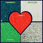 Confect Christmas Sprinkles | Red, White, Green, Holly Green & Grey Mix | Edible Holiday Sprinkles for Cakes, Cupcakes & Cookies | Festive Baking Decoration- 5 Oz - Image 3