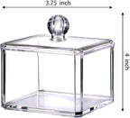 SheeChung Modern Square Acrylic Qtip Holder - Image 5