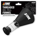 EWK Oil Funnel Threaded Engine Oil Fill Funnel, Secure No-Leak Design by EWKTool