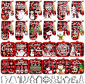 Qinyoung 48 Pcs Christmas Kitchen Oven Mitts Pot Holders, Christmas Plaid by Qinyoung