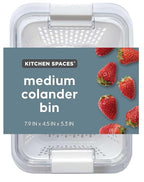 Kitchen Spaces Colander Bin, Produce Saver, Fridge Organizer by KitchenSpaces