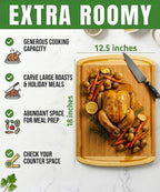 Greener Chef Luxury Bamboo Cutting Board - Image 2