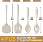 P&P CHEF Kitchen Utensil Set, 4 Pieces Non-stick Silicone Cooking Utensils - Image 2