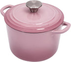 Flavehc Dutch Oven Pot with Lid 2.8 qt Cast Iron Dutch Oven - Image 9