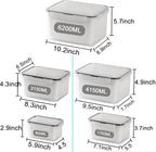 Large Fridge Food Storage Container Set - Image 2