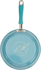 Rachael Ray Cook + Create Nonstick Frying Pan/Skillet, 8.5 Inch, Agave Blue - Image 11