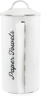 AuldHome Design Farmhouse Paper Towel Holder; Rustic Enamelware Countertop by AuldHomeDesign