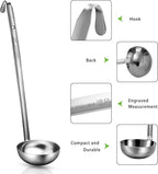 meekoo Stainless Steel Ladle Soup Handle Ladle - Image 5