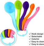 Frienda 20 Pieces Colorful Plastic Measuring Cup Spoons - Image 5